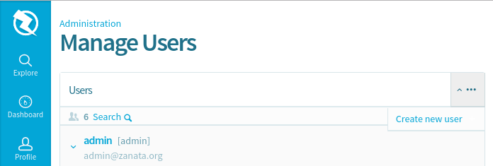 Create user