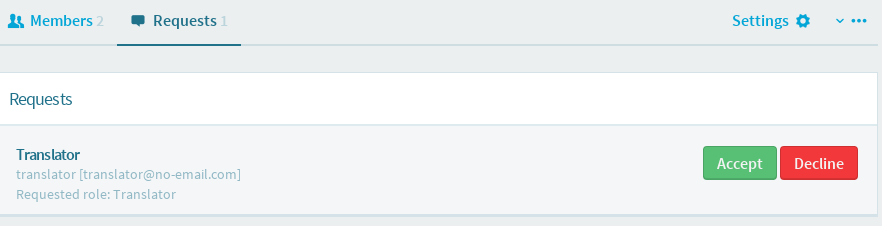 language requests tab