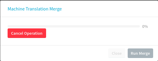 MT Merge process