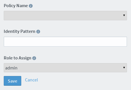 Role Assignment Rules new form