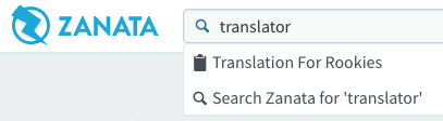 Project user search