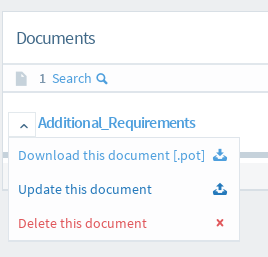 Upload source document